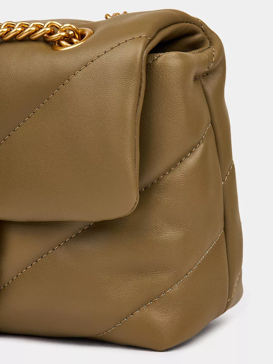 Классическая кожаная сумка Miranda цвет камуфляж