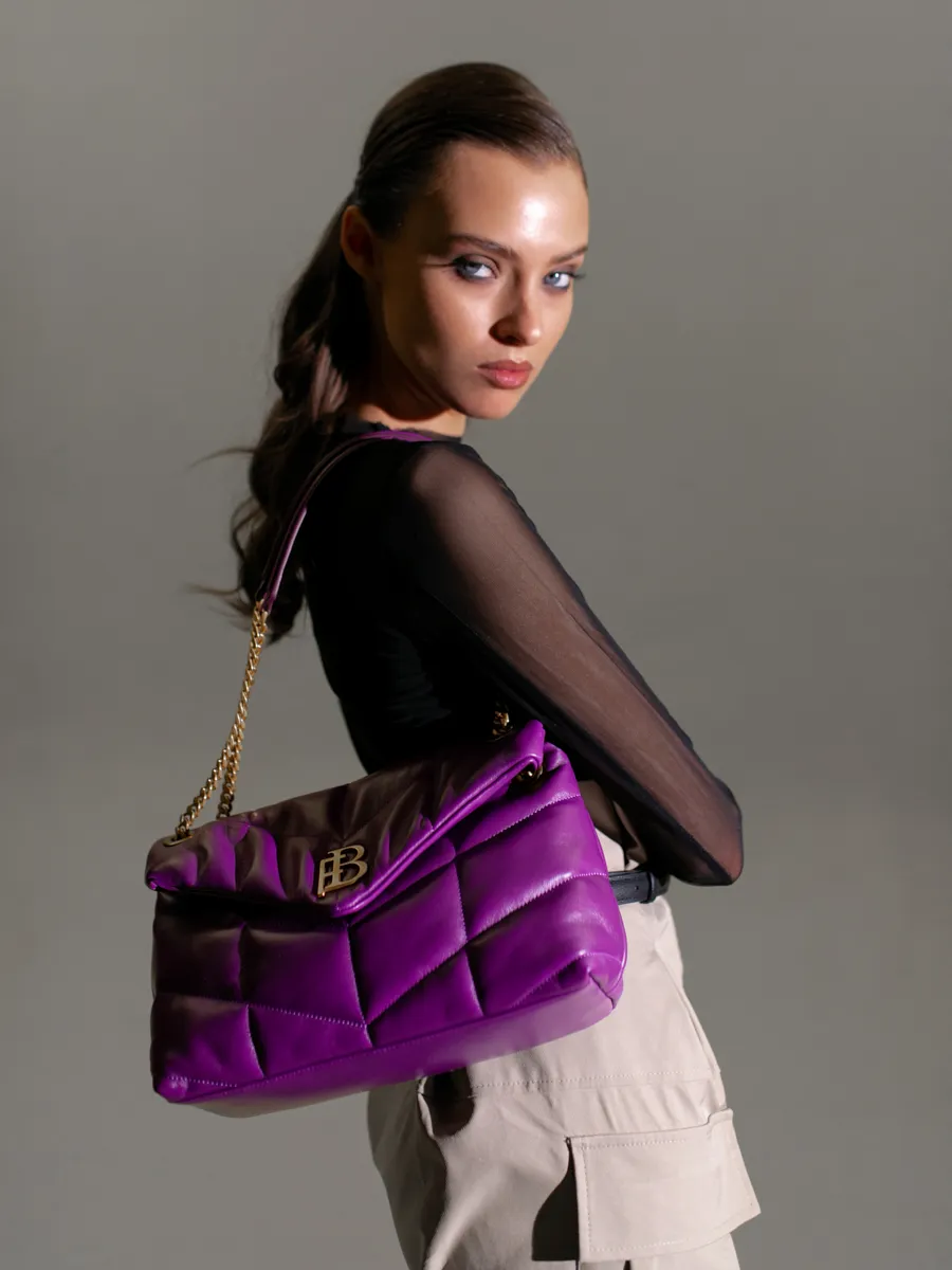 Классическая сумка Emily antic (Фиолетовый)
