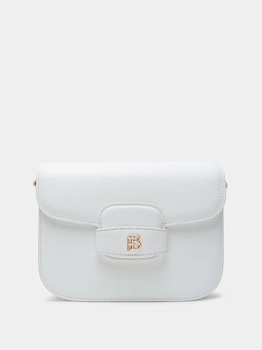 Классическая сумка Silvia с логотипом FB (Белый)
