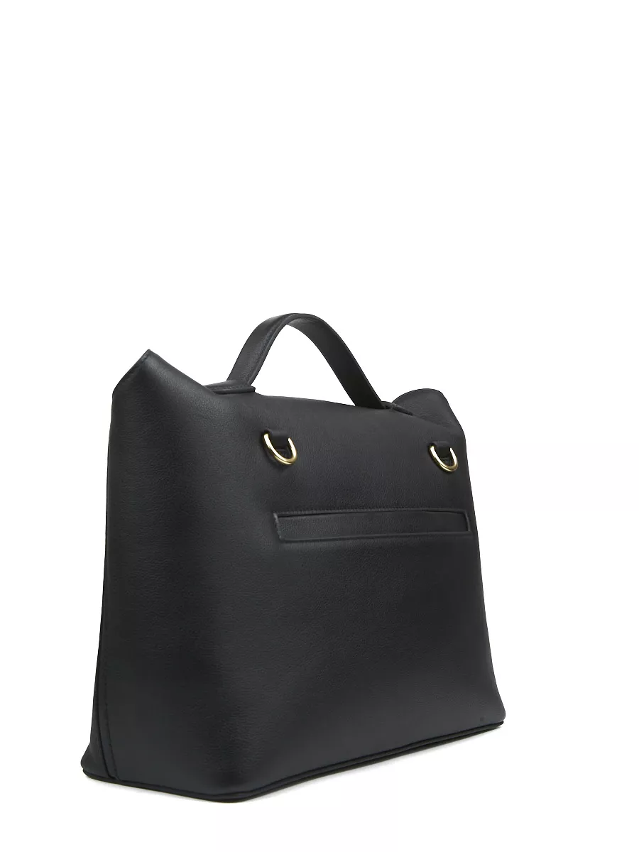 Классическая кожаная сумка Bridget цвет черный