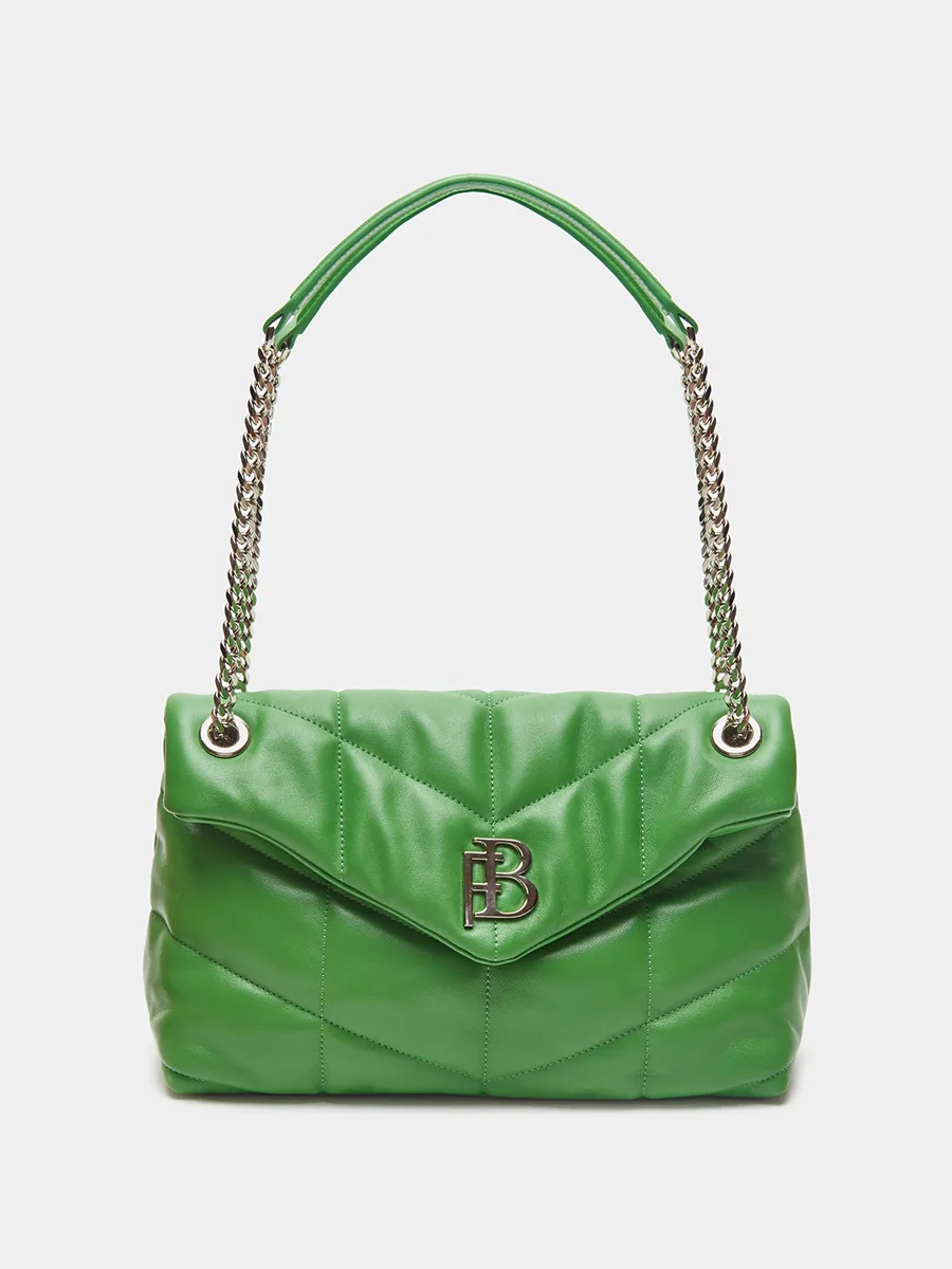 Классическая сумка Emily silver (Травяной)
