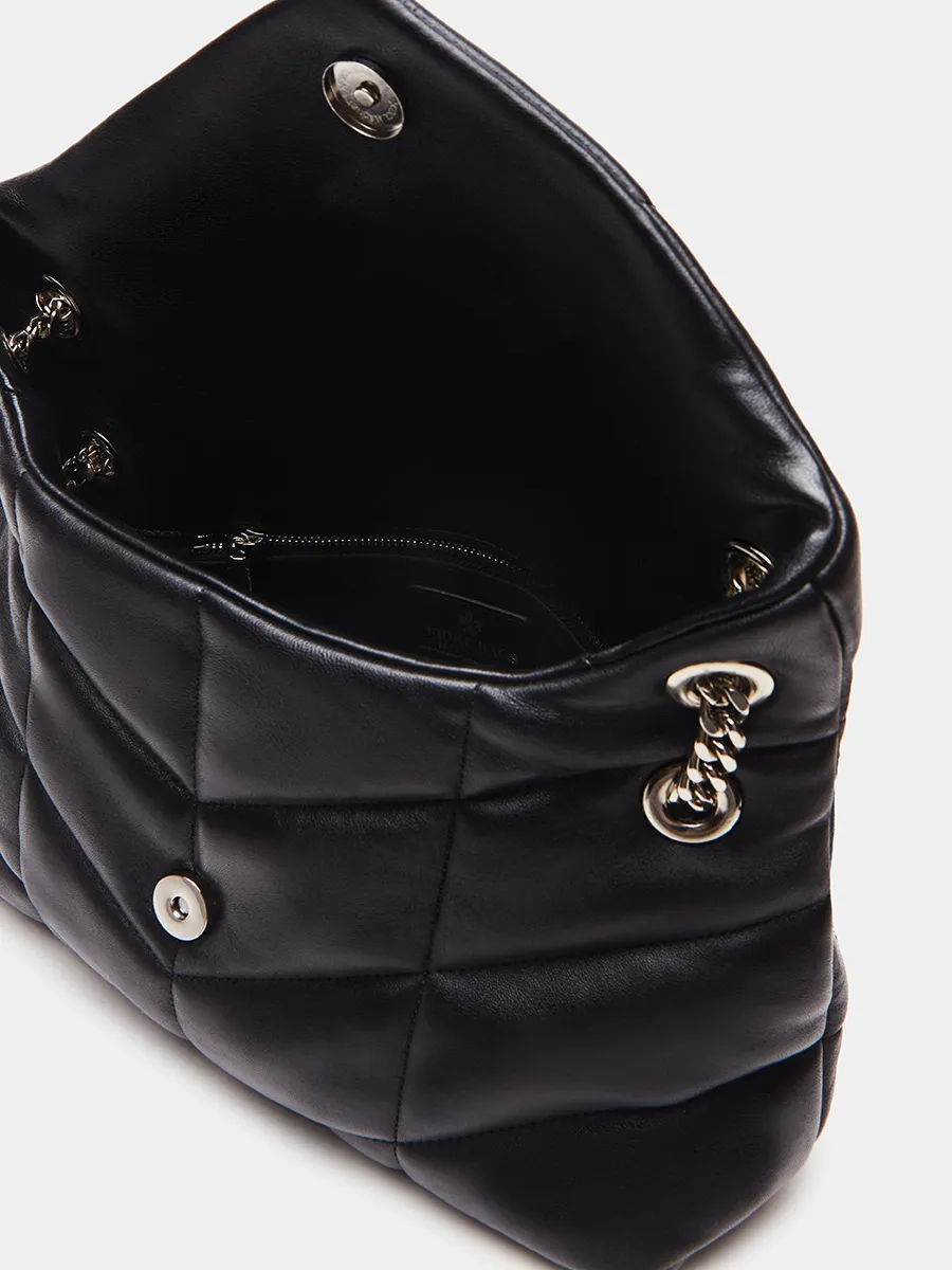 Классическая сумка Emily silver (Черный)