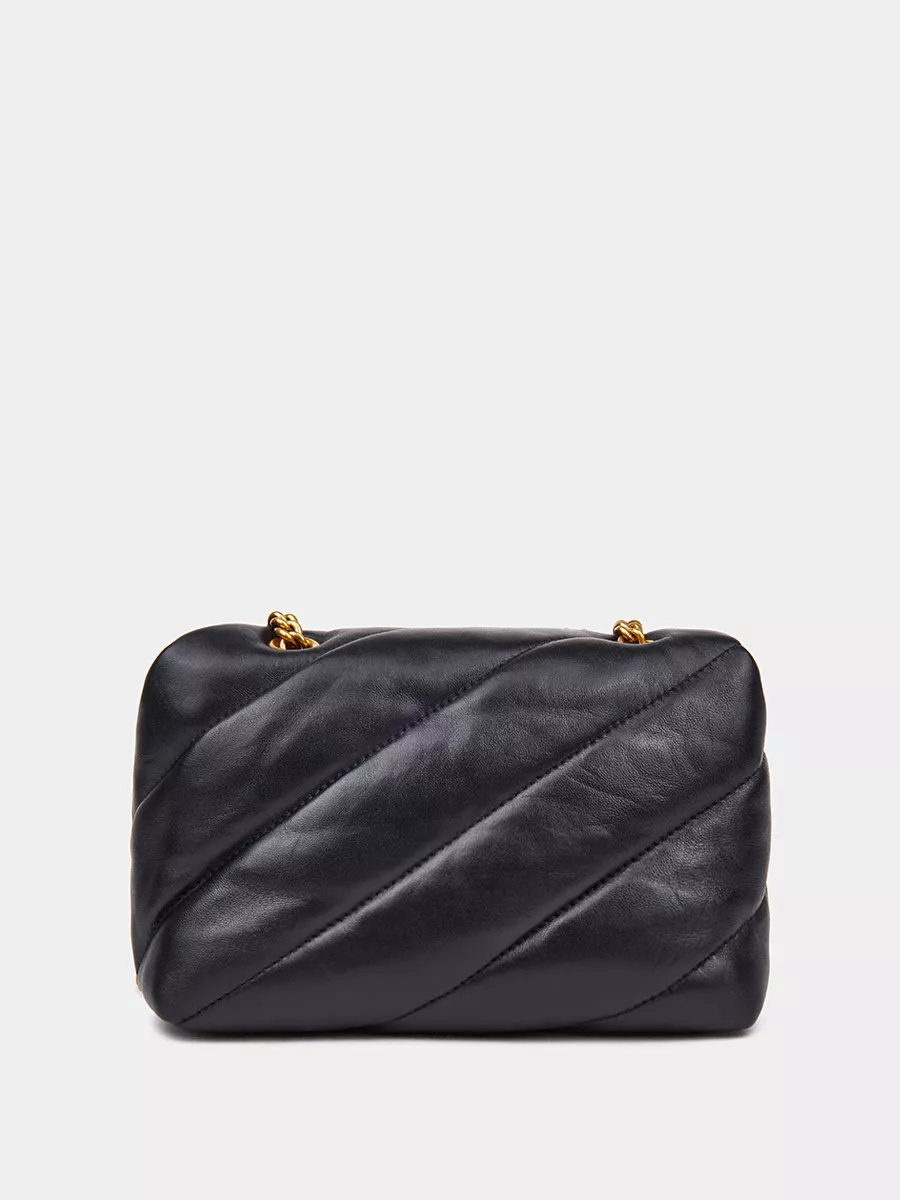 Классическая кожаная сумка Miranda цвет черный