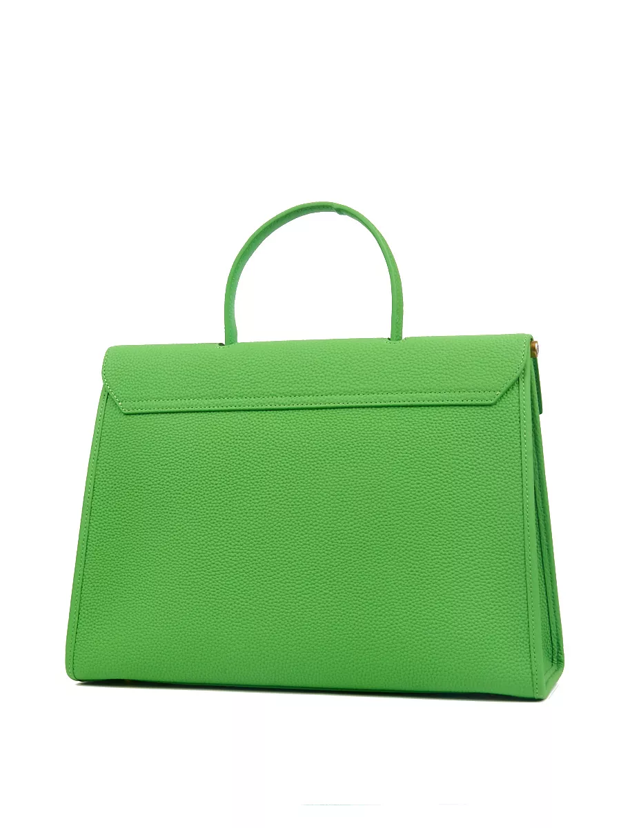 Классическая кожаная сумка Samantha цвет травяной