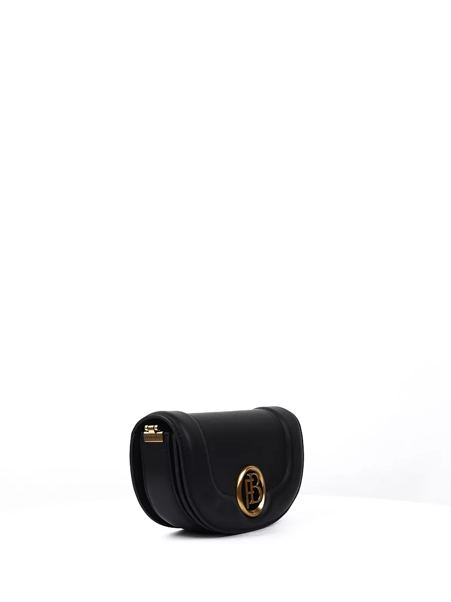 Классическая кожаная сумка Fabia mini цвет черный
