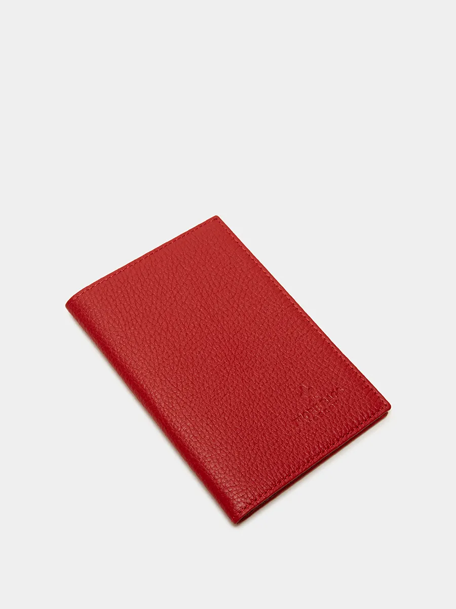  Обложка для паспорта (Красный)