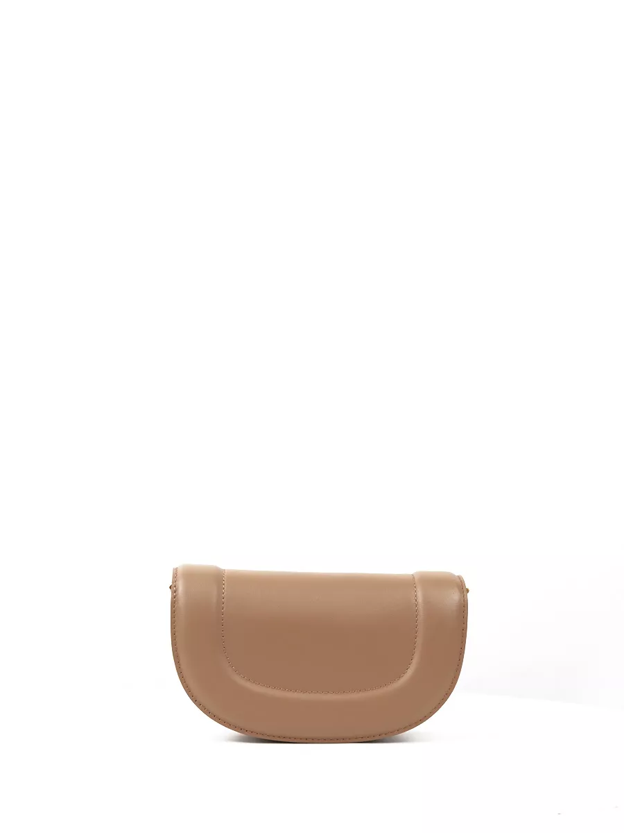 Классическая кожаная сумка Fabia mini цвет хаки