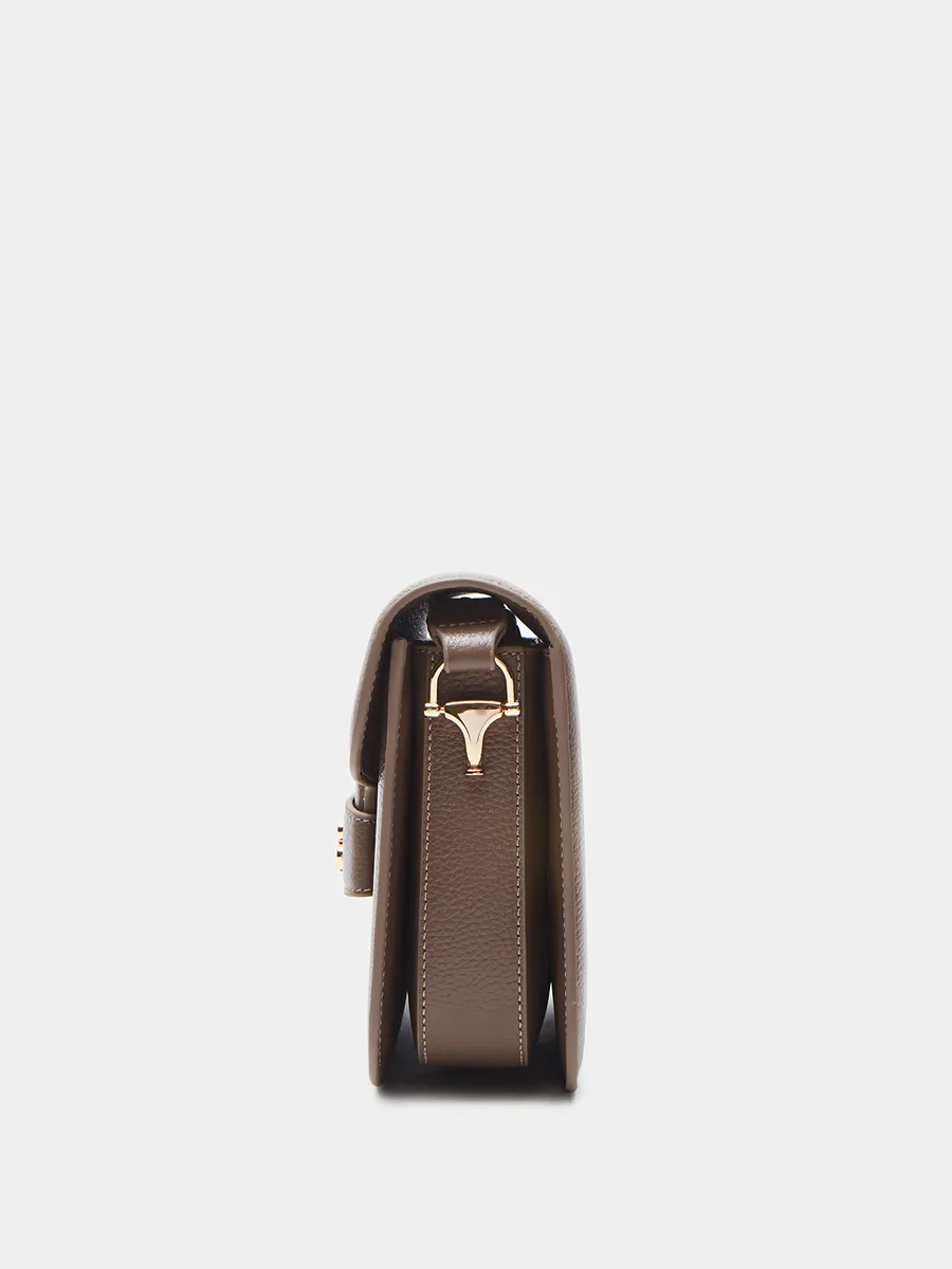 Классическая сумка Silvia с логотипом FB (Какао)