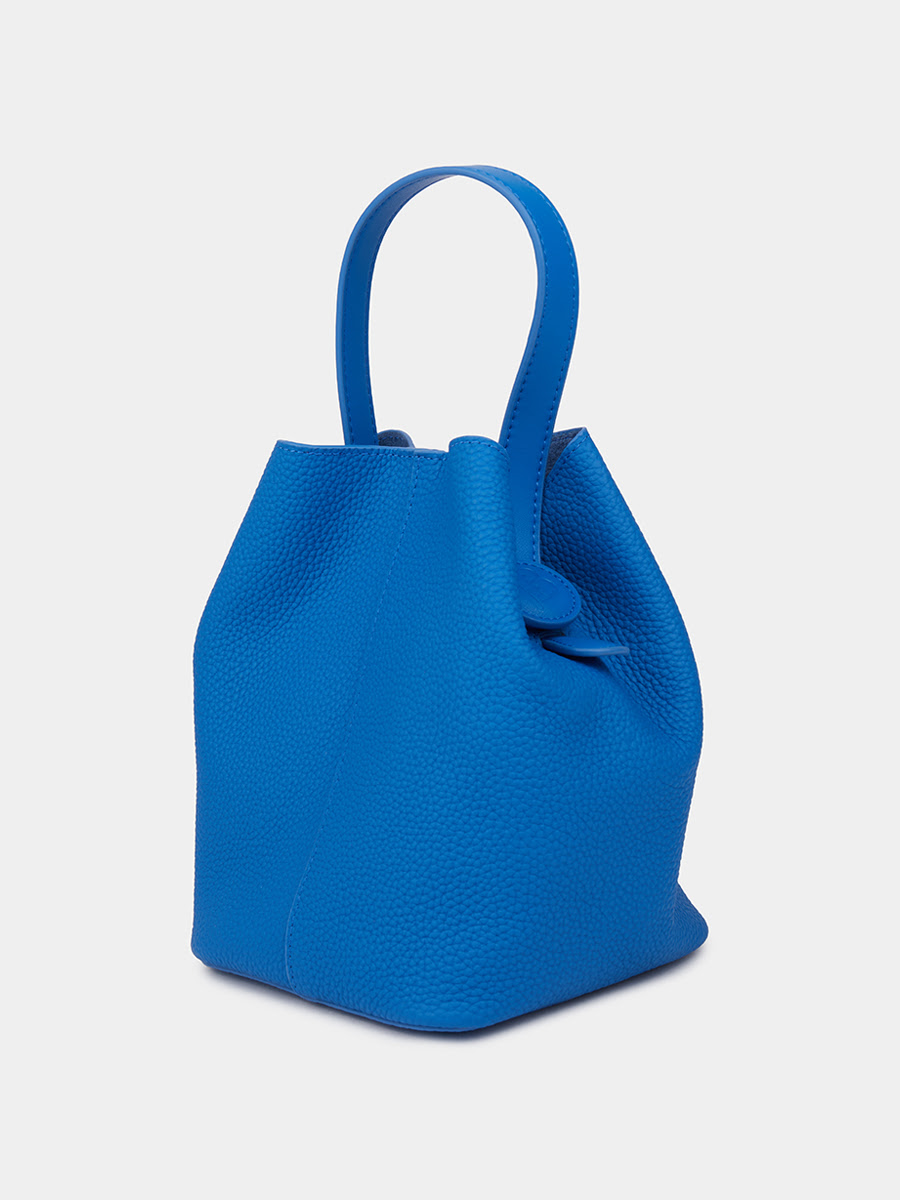 Классическая кожаная сумка Chantal цвет электро